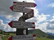 91 Alla Bocchetta dei mughi sono salito dal sent. estivo 'Anello Campelli', sono sceso dal sent. 101 (invernale)